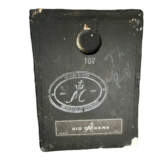 Sid Dickens T-7 Memory Tile Block 1998 Violin Mandalin T007 Retired Wall Tile